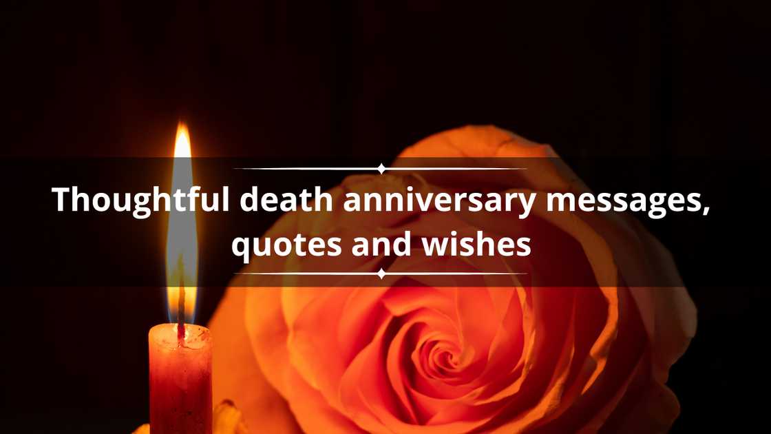 Death anniversary messages