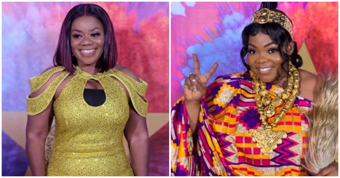 Celestine Donkor and Piesie Esther Celestine Donkor and Piesie Esther