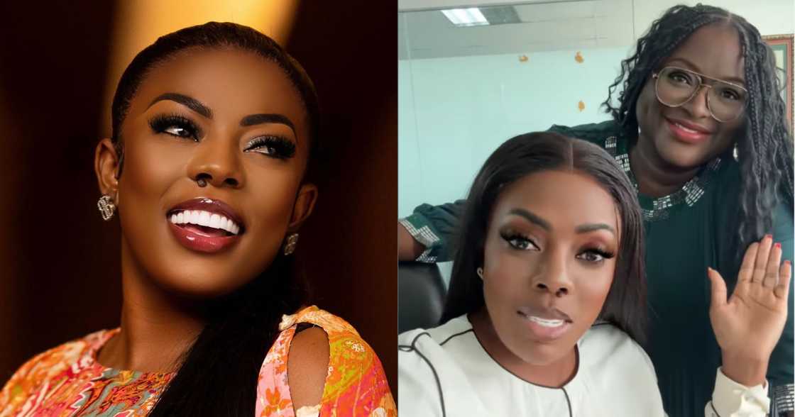 Nana Aba and her best friend Nana Aba and her best friend