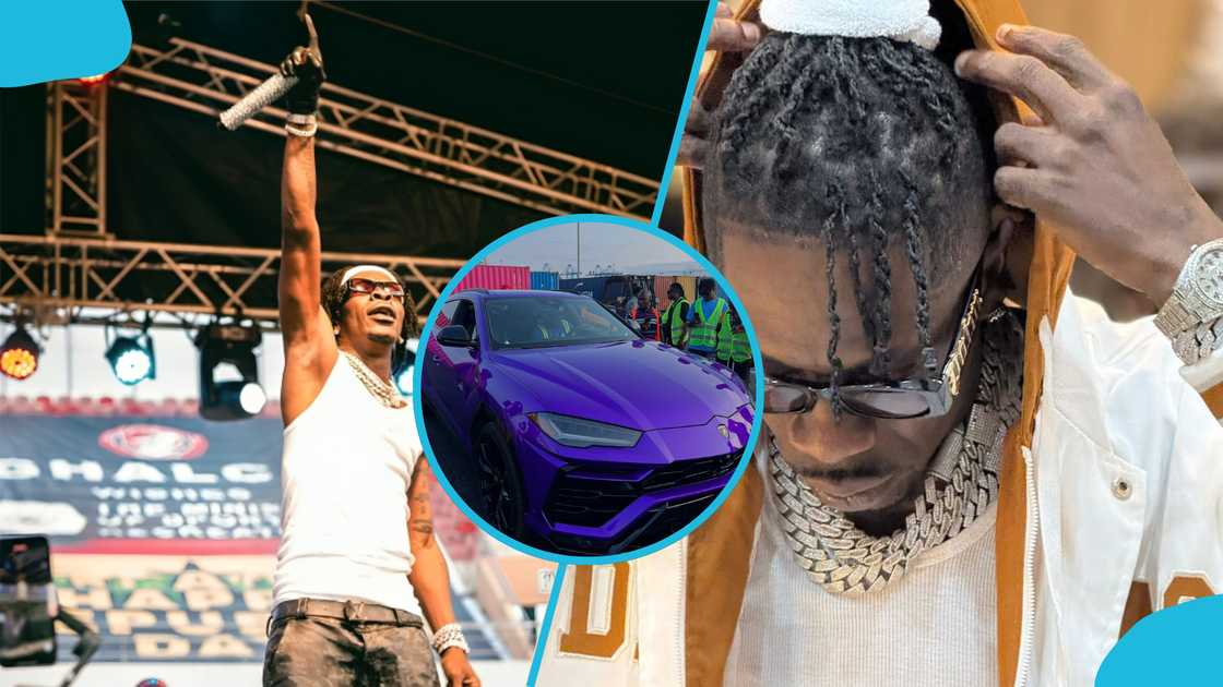 Shatta Wale, Shatta Wale Lamborghini, Shatta Wale new Lambo, Shatta Lamborghini Urus