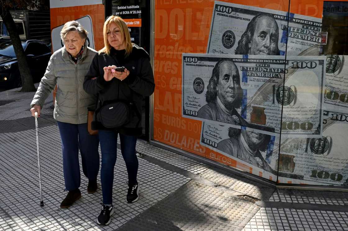 Many Argentines are still traumatized by events that occurred when their currency was pegged to the dollar at a one-to-one convertible rate in the nineties Many Argentines are still traumatized by events that occurred when their currency was pegged to the dollar at a one-to-one convertible rate in the nineties