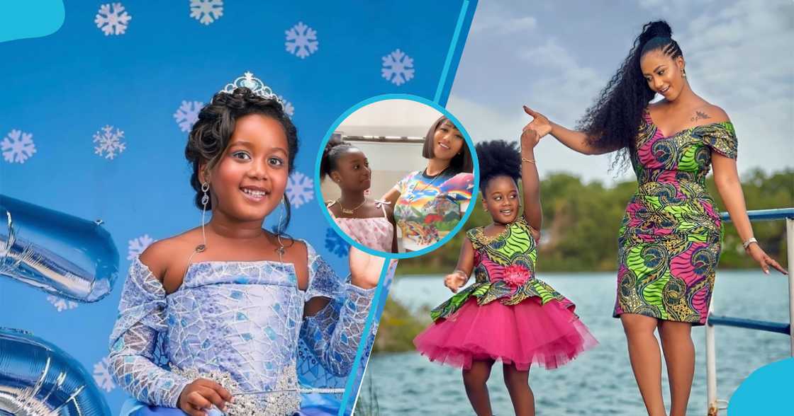 Naila, Hajia4Reall, Hajia4Reall's daughter, Hajia4reall Naila, Hajia4reall reunites with daughter, Naila4reall