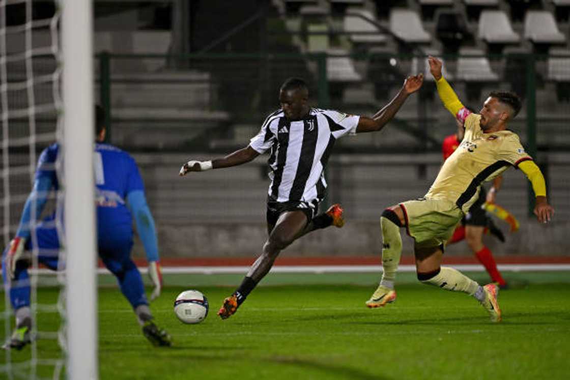 Felix Afena-Gyan in action for Juventus Next Generation. Felix Afena-Gyan in action for Juventus Next Generation.