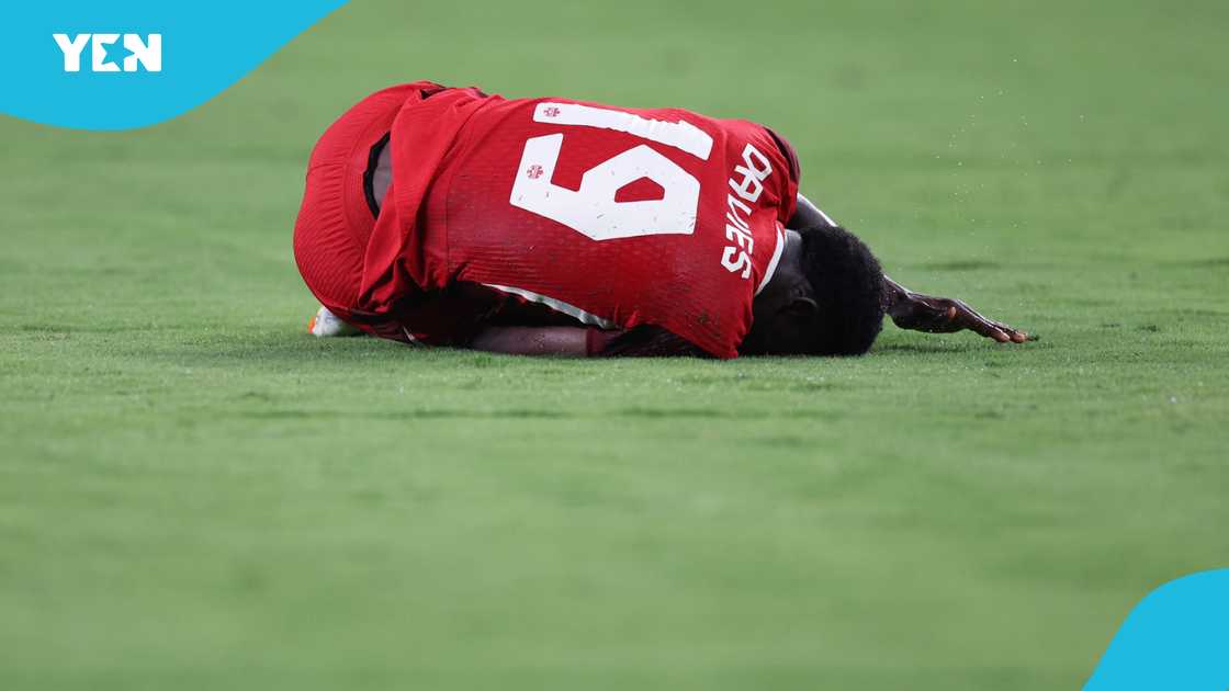 Alphonso Davies, Canada, Bayern Munich. Alphonso Davies, Canada, Bayern Munich.