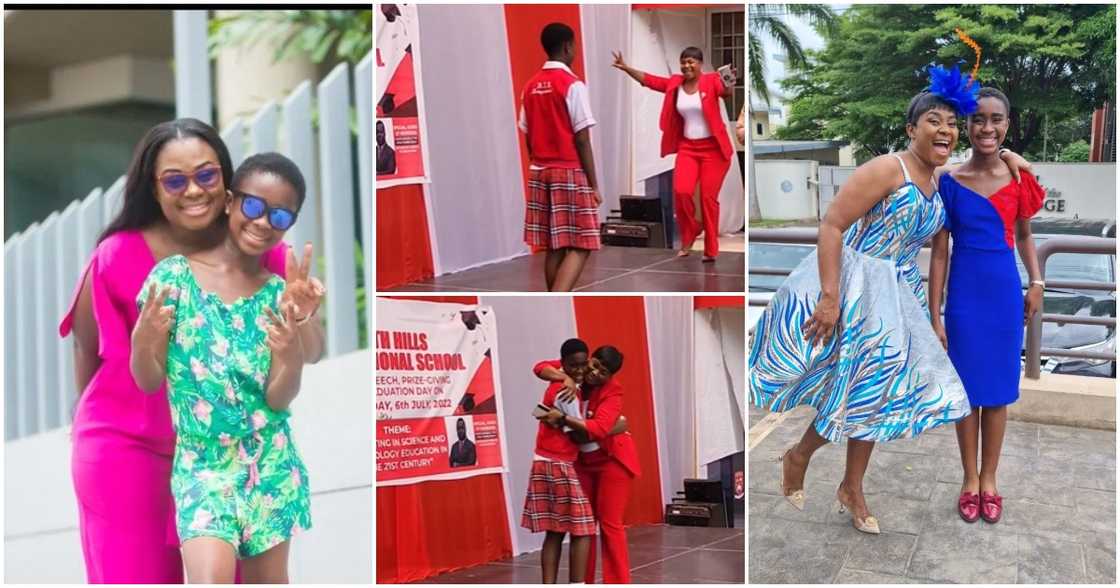 Afia Amankwaah Tamakloe & Daughter Afia Amankwaah Tamakloe & Daughter