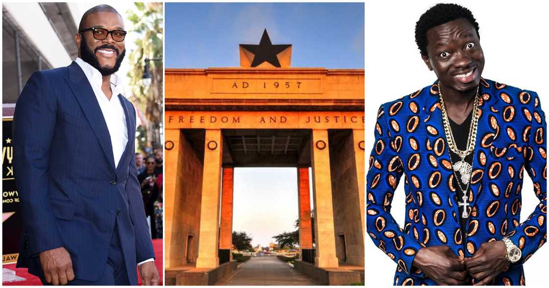 Micheal Blackson calls on Tyler Perry to partner with him to build film studio in Ghana Micheal Blackson calls on Tyler Perry to partner with him to build film studio in Ghana