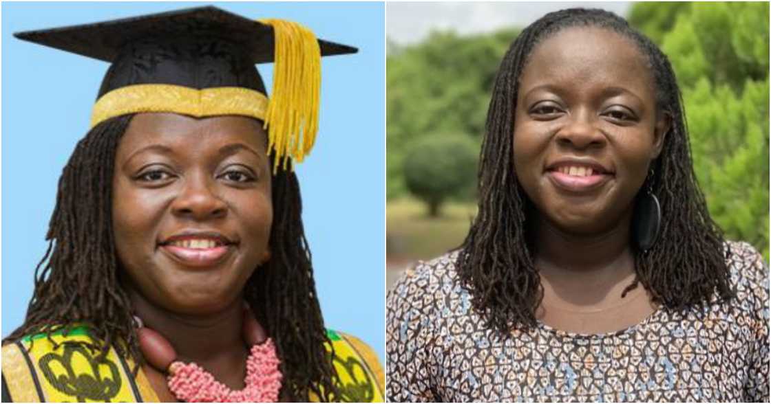 Vice-Chancellor, Prof. Nana Aba Appiah Amfo, University of Ghana, Legon campus, Female lecturers, Ghanaian tertiary schools. Vice-Chancellor, Prof. Nana Aba Appiah Amfo, University of Ghana, Legon campus, Female lecturers, Ghanaian tertiary schools.