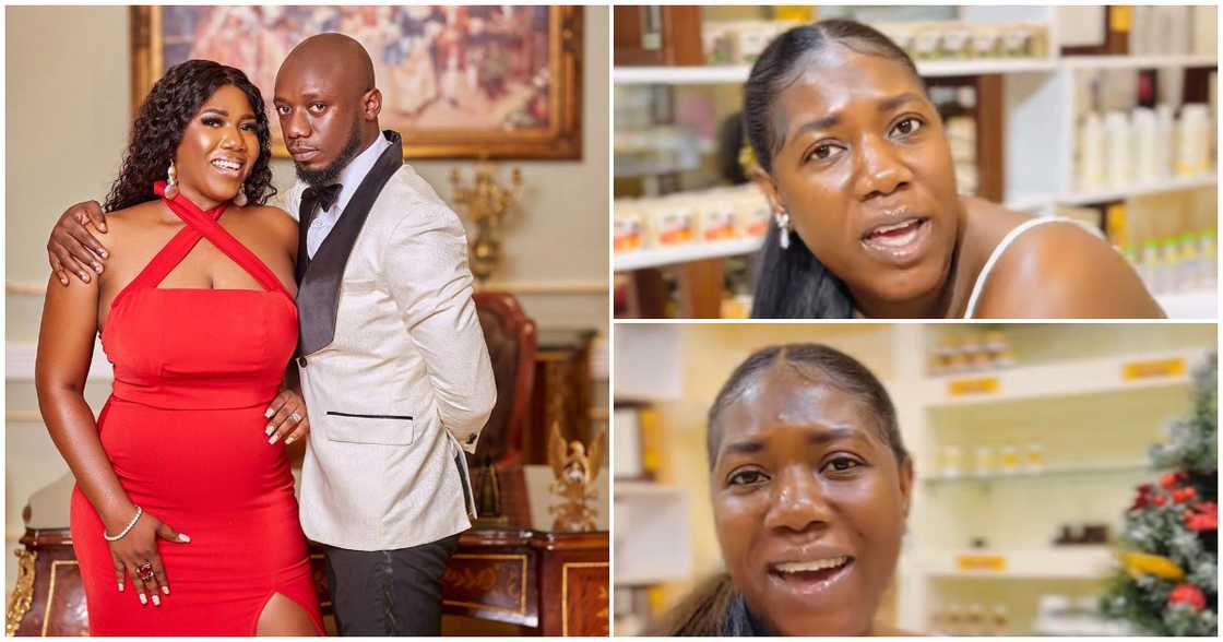 Victoria Lebene: Heavily Pregnant Wife Of Ghanaian Blogger Nkonkonsa Shows Off Her Smooth Face Victoria Lebene: Heavily Pregnant Wife Of Ghanaian Blogger Nkonkonsa Shows Off Her Smooth Face