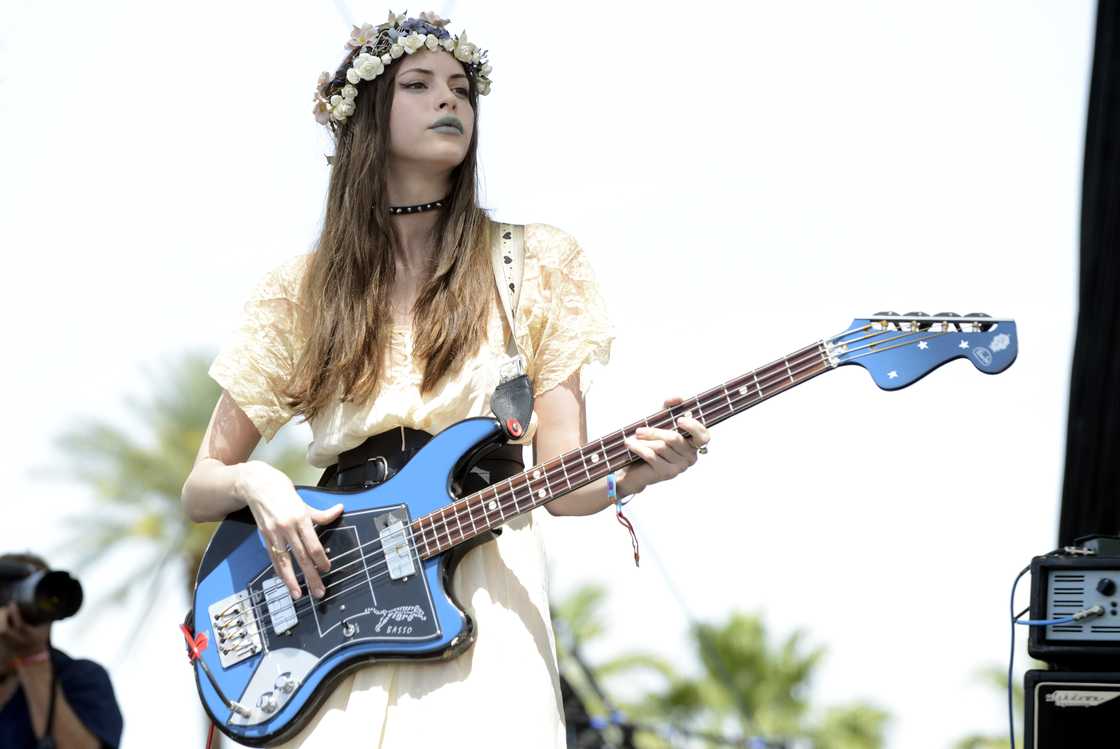 Charlotte Kemp Muhl performs during the Coachella Valley Music and Arts Festival Charlotte Kemp Muhl performs during the Coachella Valley Music and Arts Festival