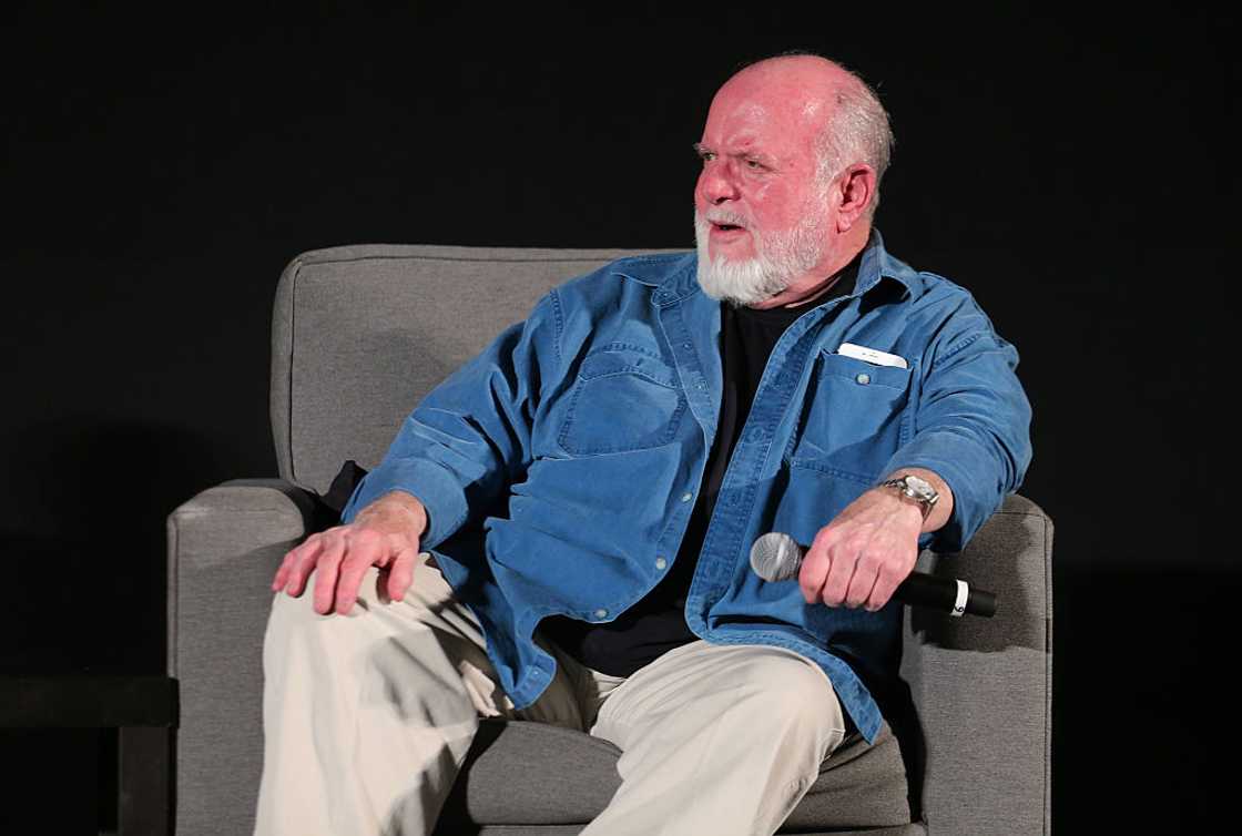 Peter H. Hunt speaks onstage Peter H. Hunt speaks onstage