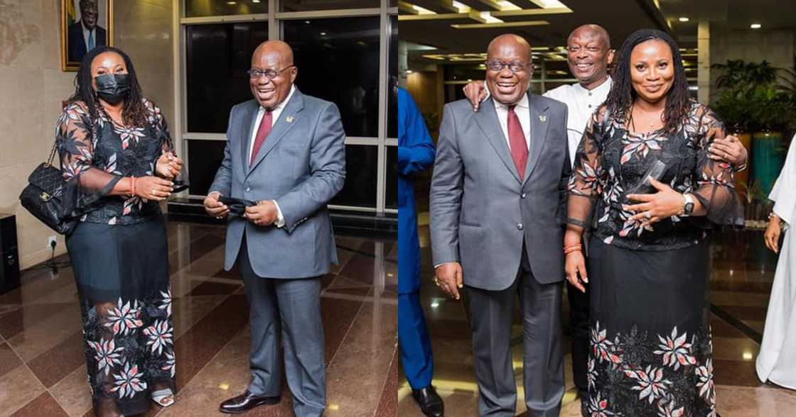 Akufo-Addo Meets Charlotte Osei With Kweku Baako, Others; Photos Stir Reactions