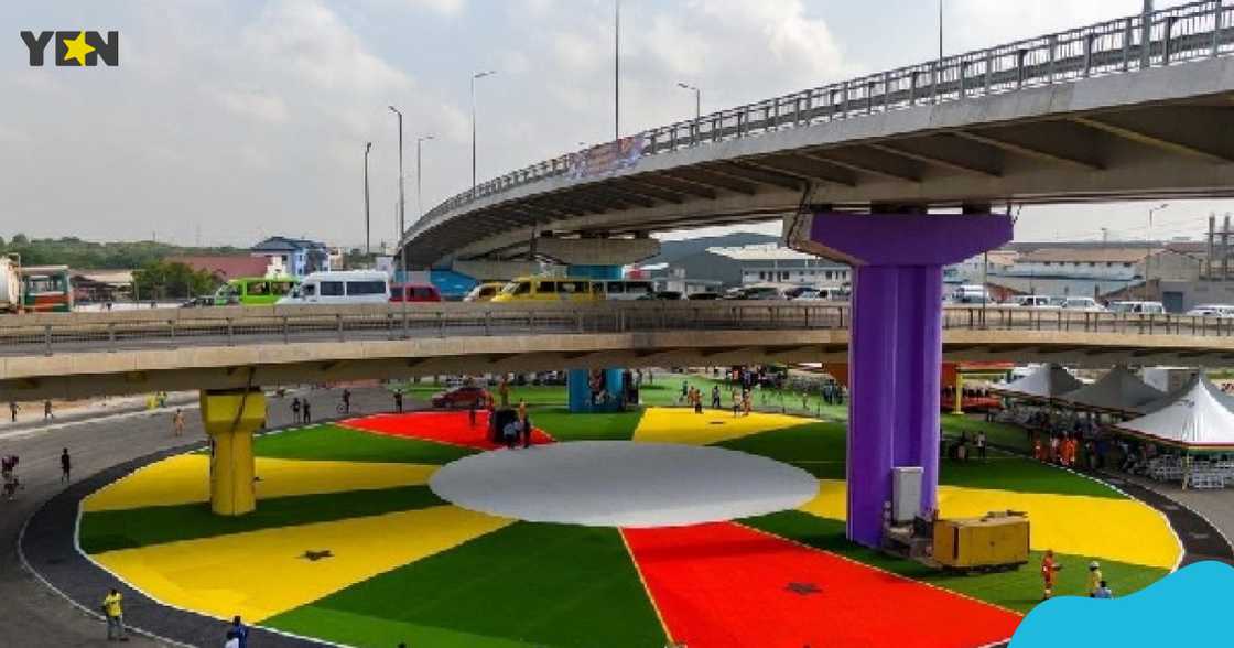 Akufo-Addo, Obetsebi Lamptey Interchange, Daniel Glover, Greater Accra, Accra, Urban Roads