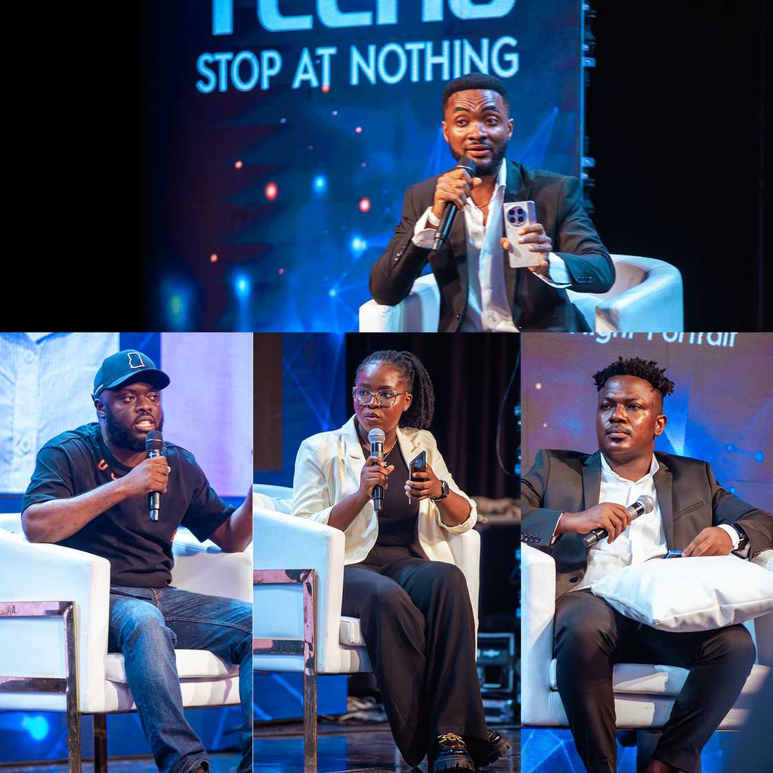 Ghanaian Celebrities at the unveiling of TECNO CAMON 30 Series Ghanaian Celebrities at the unveiling of TECNO CAMON 30 Series