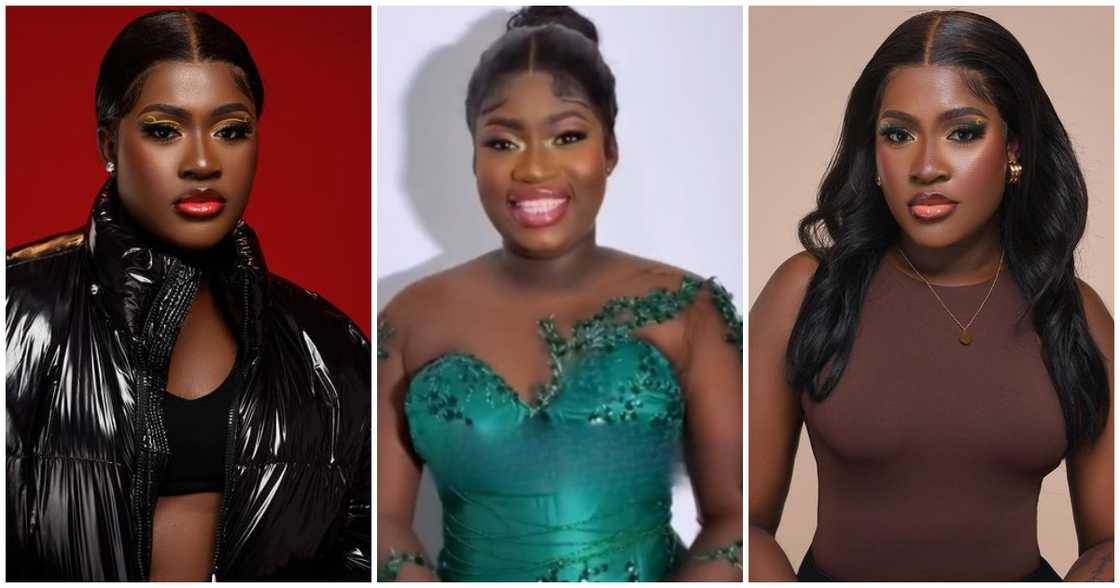 Fella Makafui's lookalike Fella Makafui's lookalike