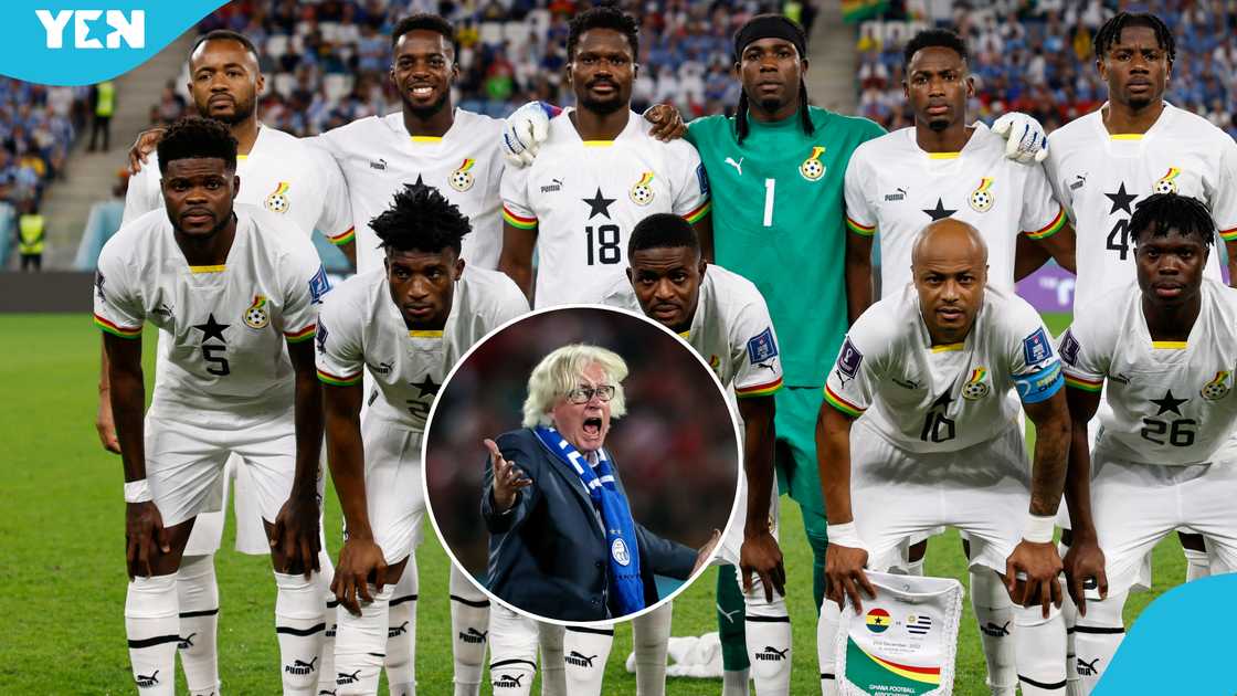Black Stars technical advisor issues clear message to top Ghana players like Mohammed Kudus, Thomas Partey, Jordan Ayew, and Antoine Semenyo in his maiden interview Black Stars technical advisor issues clear message to top Ghana players like Mohammed Kudus, Thomas Partey, Jordan Ayew, and Antoine Semenyo in his maiden interview