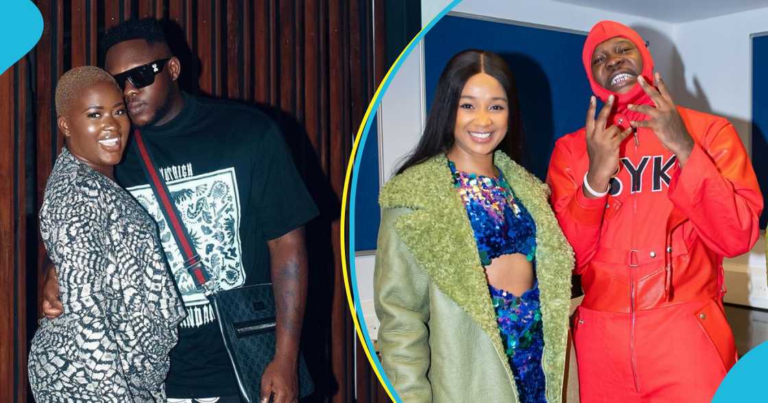 Fella and Medikal and Sister Deborah and Medikal Fella and Medikal and Sister Deborah and Medikal