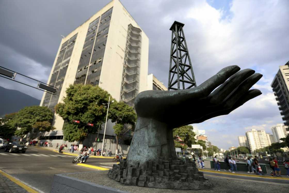 Venezuela says the United States has revoked several transnational oil and gas companies' licenses to operate in the country Venezuela says the United States has revoked several transnational oil and gas companies' licenses to operate in the country