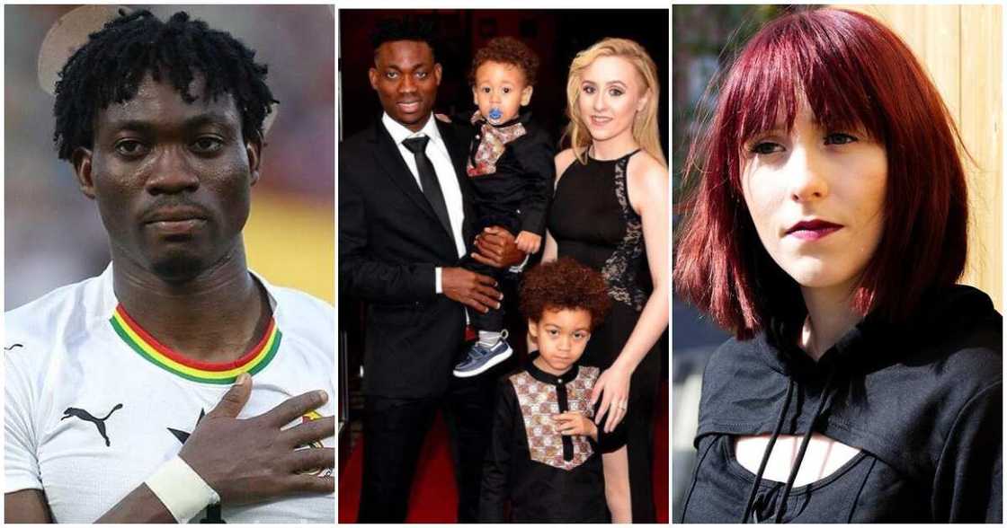 Christian Atsu and his wife Claire Rupio Christian Atsu and his wife Claire Rupio