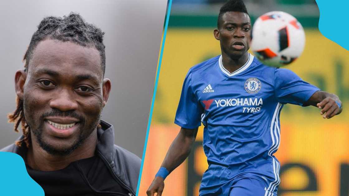 Chelsea ad Newcastle United remember Christian Atsu.