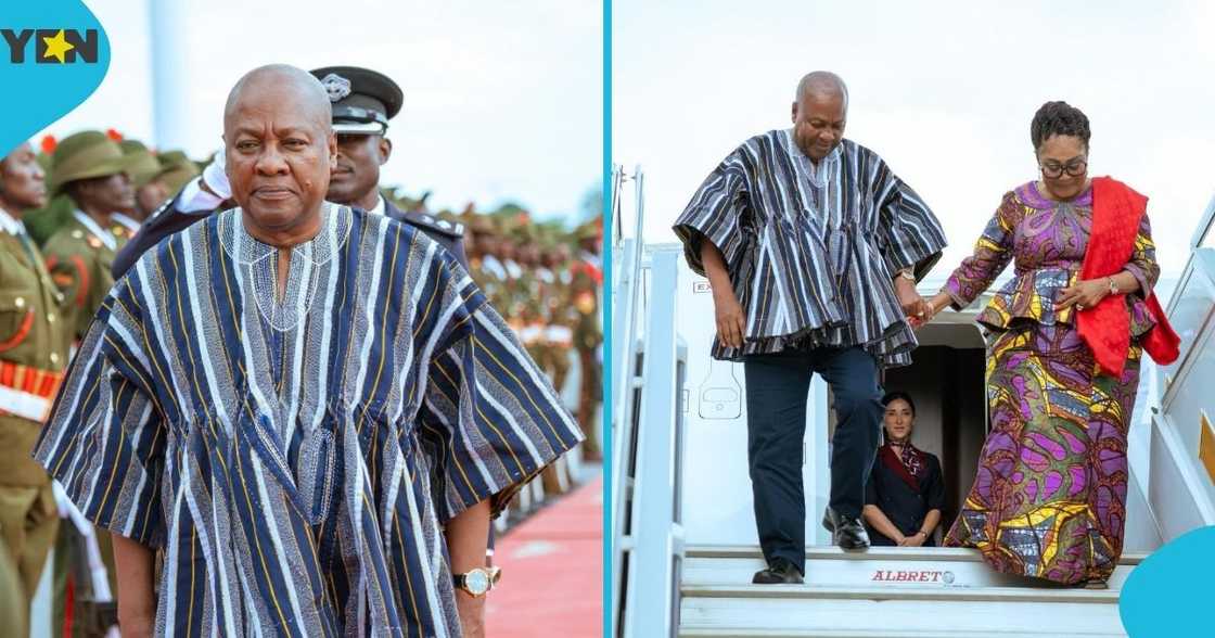 President John Mahama, State visit, Zambia, Fugu, Smock, Lordina Mahama, traditional outfit, Zambians President John Mahama, State visit, Zambia, Fugu, Smock, Lordina Mahama, traditional outfit, Zambians