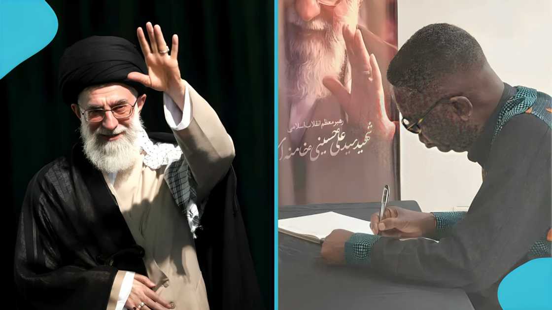 Kwesi Pratt Jnr, Ayatollah Ali Khamenei, Iranian Leader, book of condolences, Ghanaian journalist, social media reactions, Tehran mourning Kwesi Pratt Jnr, Ayatollah Ali Khamenei, Iranian Leader, book of condolences, Ghanaian journalist, social media reactions, Tehran mourning