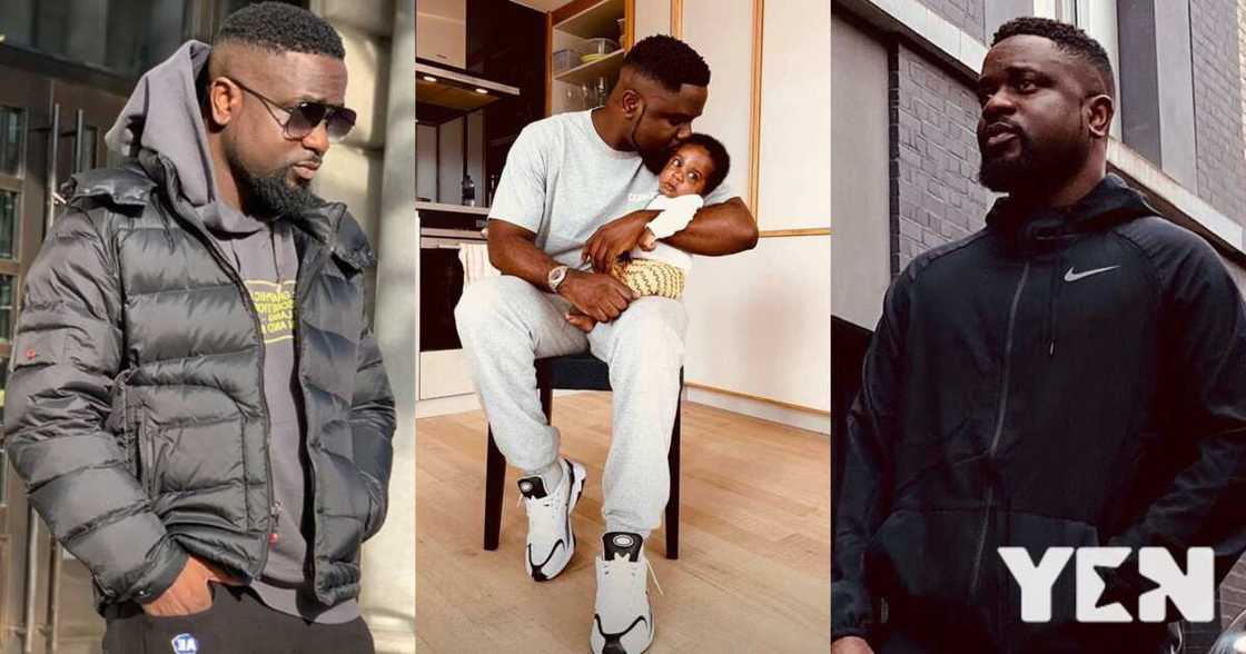 Sarkodie shows off his son MJ in new photo Sarkodie shows off his son MJ in new photo