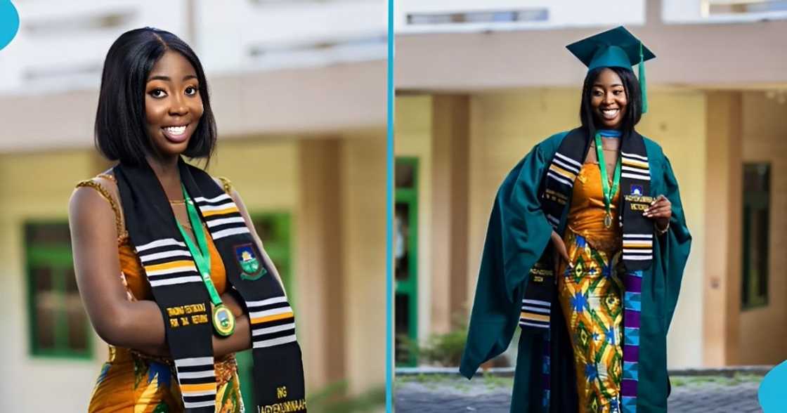 Victoria Agyekumwaa, Brilliant Ghanaian lady, UMat, best-graduating student, Newmont Ghana