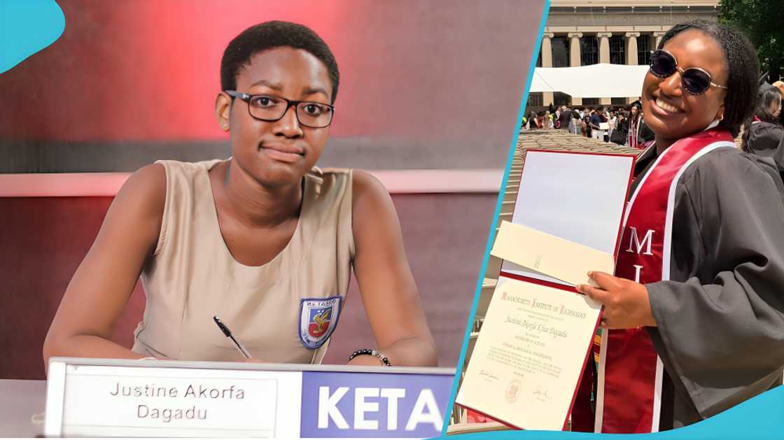 Akorfa Dagadu, MIT graduation, NSMQ 2019, Chemical-Biological Engineering, MIT, American Institute of Chemical Engineers, Keta Senior High Technical School, Boston, outstanding student, engineering scholar, academic achievement