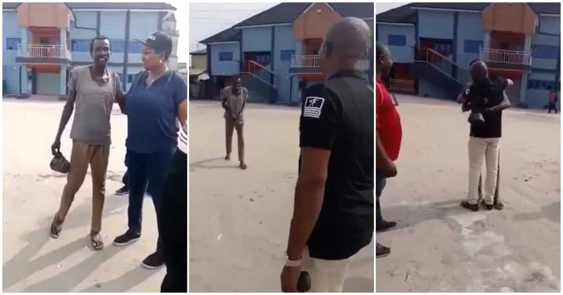 Video shows sweet moment graduates found their old classmate mad on street, hug and take him to hospital Video shows sweet moment graduates found their old classmate mad on street, hug and take him to hospital