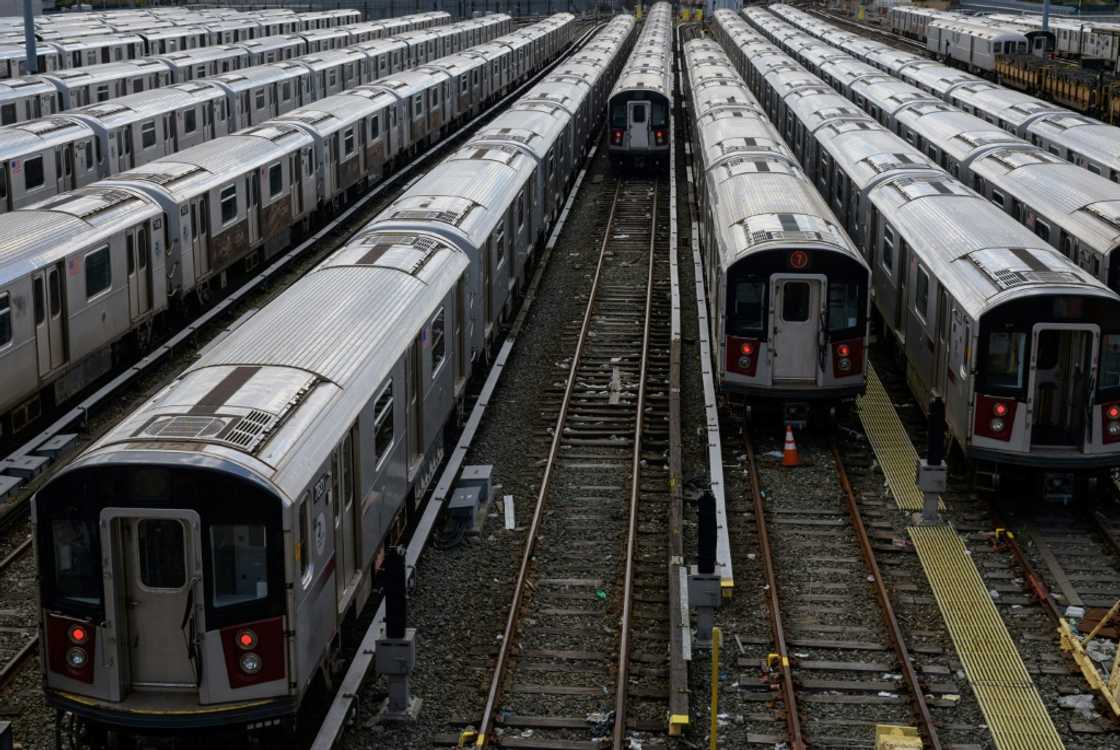 Two teenagers recently fell to their deaths after climbing aboard the top of a New York subway car Two teenagers recently fell to their deaths after climbing aboard the top of a New York subway car