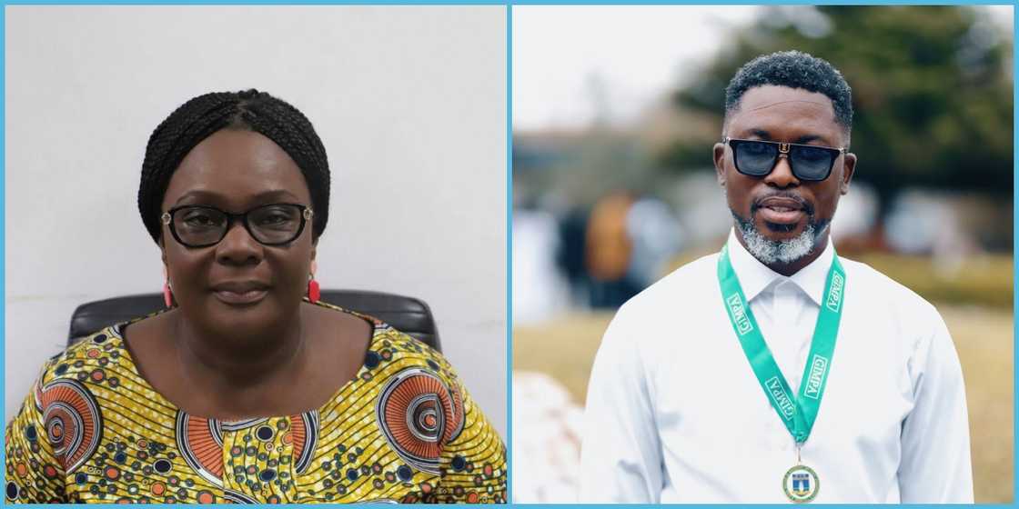 Gomoa Central MP snubs Kwame A Plus at an event, election 2024 Gomoa Central MP snubs Kwame A Plus at an event, election 2024