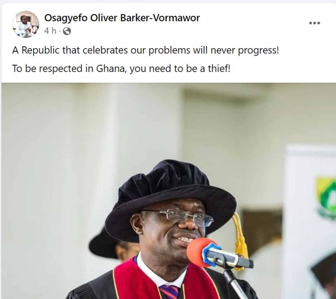 Barker-Vormawor on Jospong Barker-Vormawor on Jospong