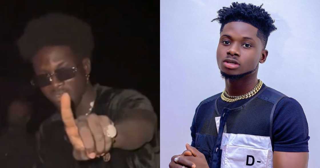 Kuami Eugene: Reigning Artiste of the Year seen at VGMA 2021 in Video; says he is not here to play Kuami Eugene: Reigning Artiste of the Year seen at VGMA 2021 in Video; says he is not here to play