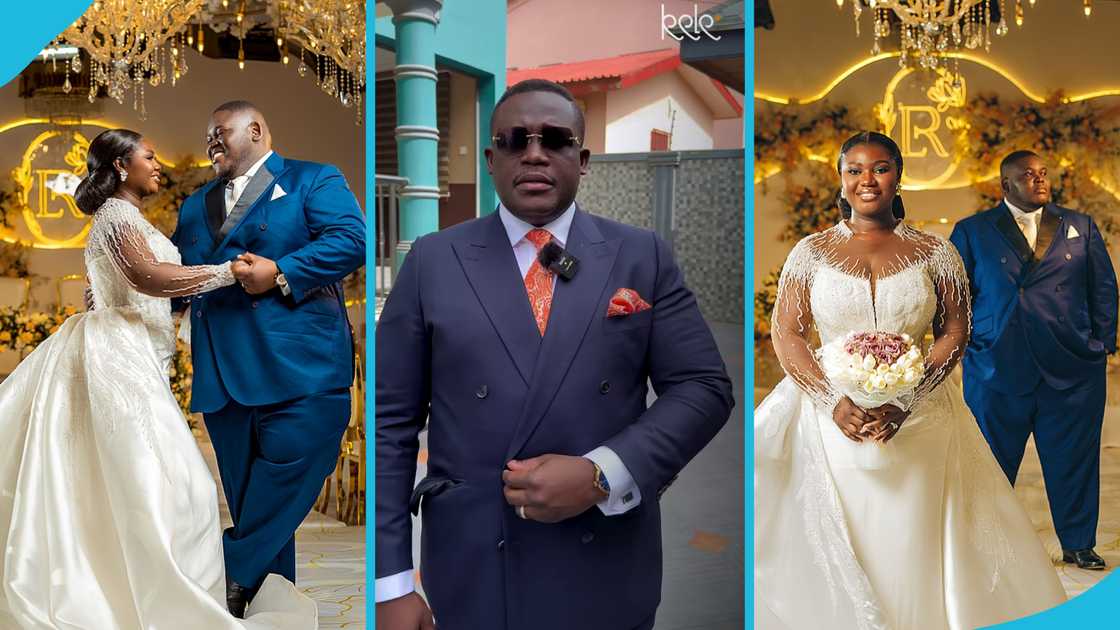 Sam George, Sam George's brother, Emmanuel Kofi Tetteh George, Ruth Ewoenam, Wedding, Ghanaian wedding, Wedding photos, Wedding videos Sam George, Sam George's brother, Emmanuel Kofi Tetteh George, Ruth Ewoenam, Wedding, Ghanaian wedding, Wedding photos, Wedding videos