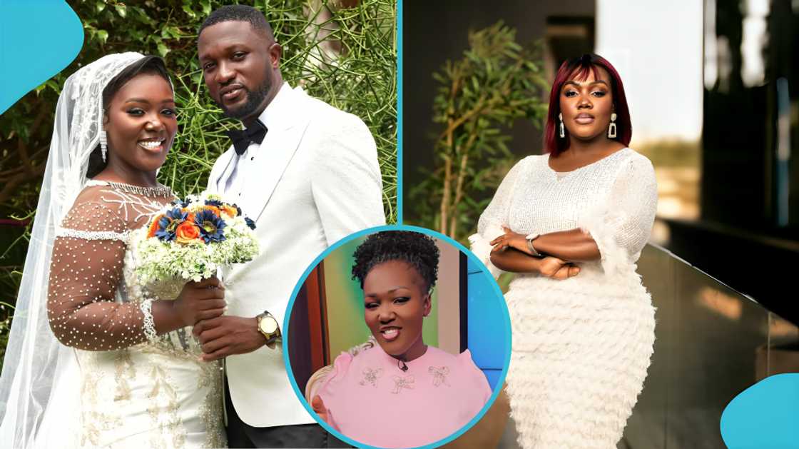 Tima Kumkum, marriage, husband, Media personality, Ghana, tv, Cynthis Tima Yeboah, people divorce, weeding ring