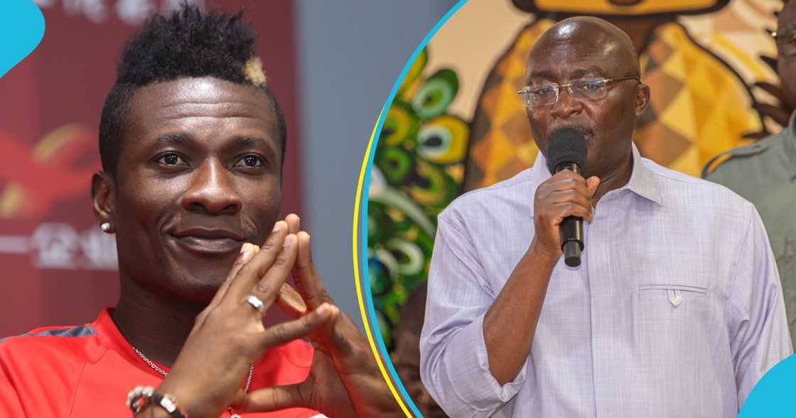 Asamoah Gyan: Ghanaian player endorses Dr Bawumia for 2024: "I stand for the youth"