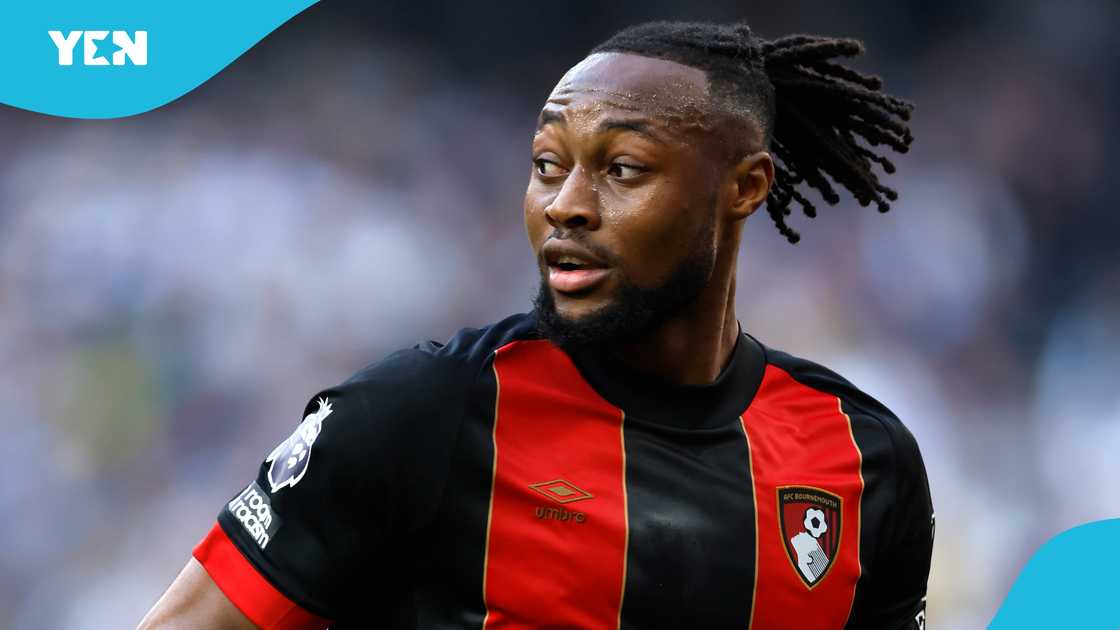 Ghanaian forward Antoine Semenyo has been directly involved in 14 goals (nine strikes and five assists) for Bournemouth this season. Ghanaian forward Antoine Semenyo has been directly involved in 14 goals (nine strikes and five assists) for Bournemouth this season.
