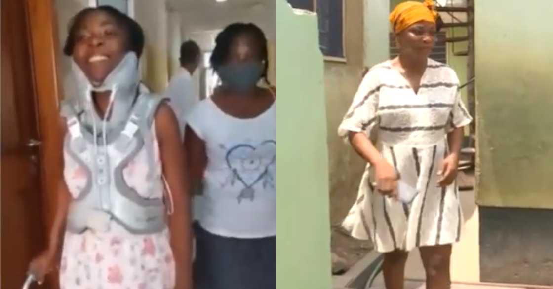 Mary Adobea Agyekum: 33-year-old lady walks after Ghanaians donated GHc 100k for her surgery Mary Adobea Agyekum: 33-year-old lady walks after Ghanaians donated GHc 100k for her surgery