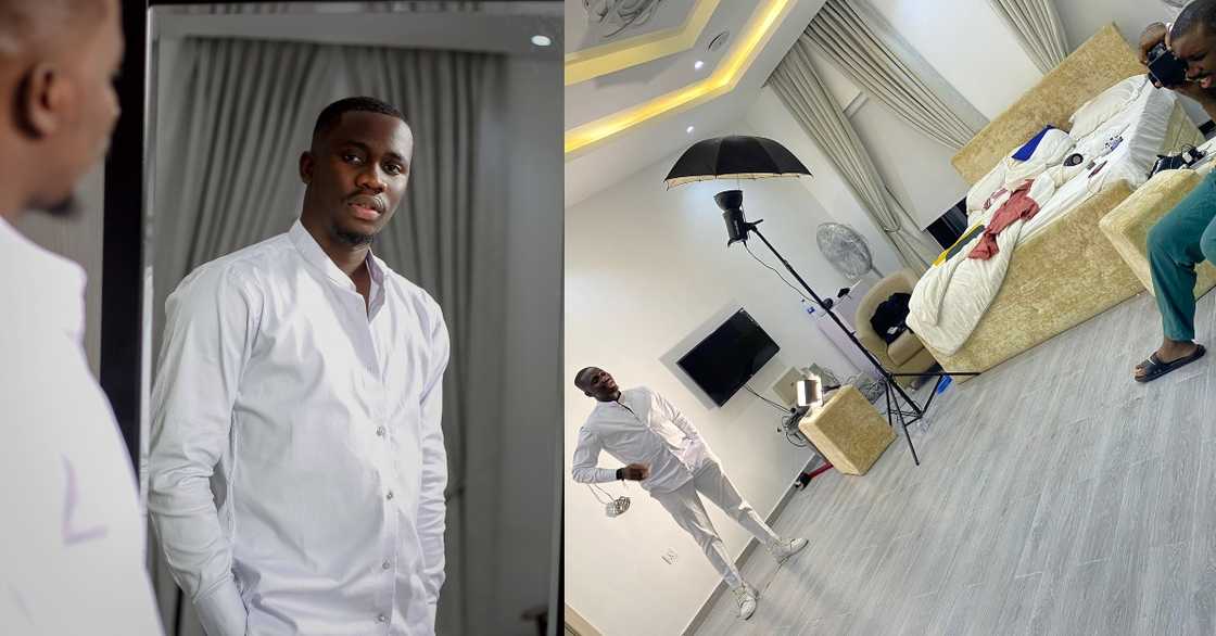 Ghanaian photographer goes viral after showing creative shots taken in living room Ghanaian photographer goes viral after showing creative shots taken in living room