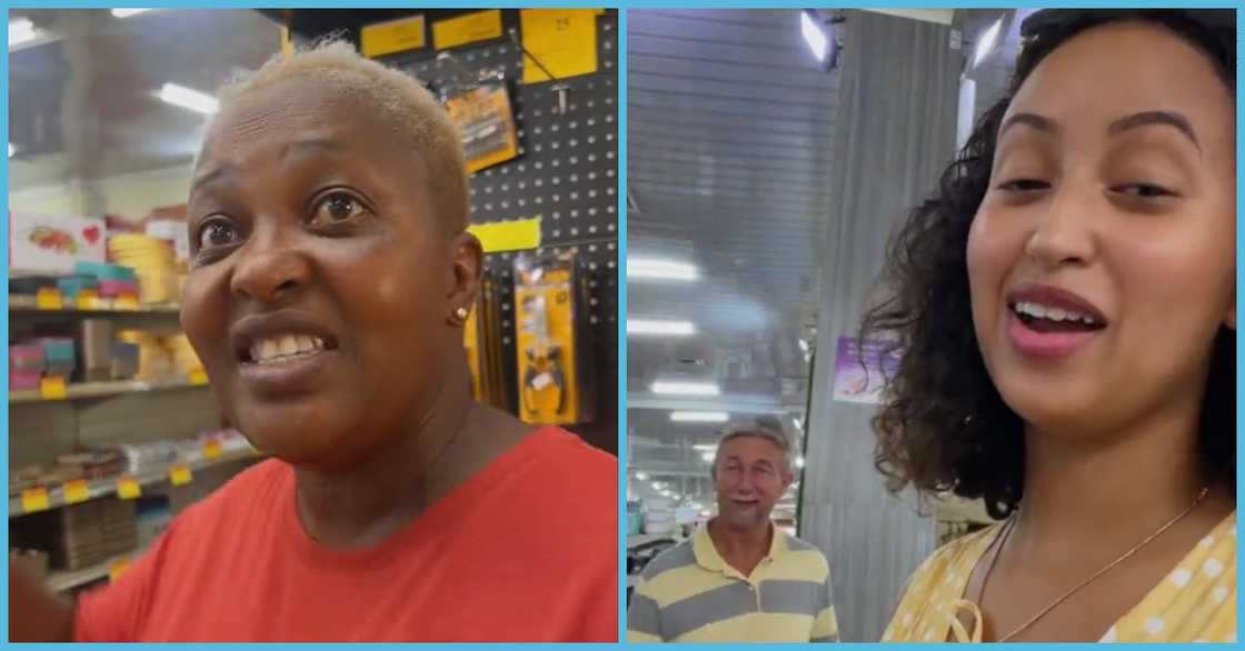 Lady questions parents Lady questions parents