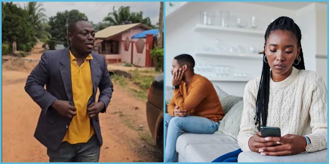 Ghanaian man narrates how his ex-girlfriend came for all her things from his room after a break up