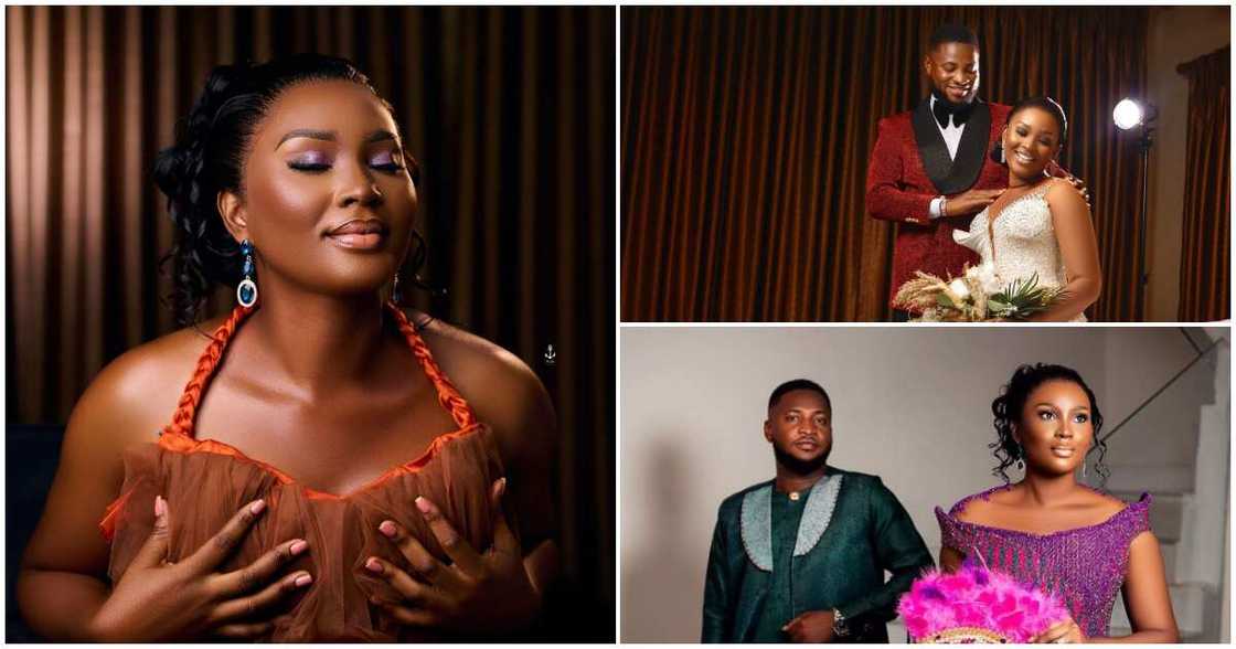 Ghanaian couple Nana Ama Afriyie and Andrew Asefuah