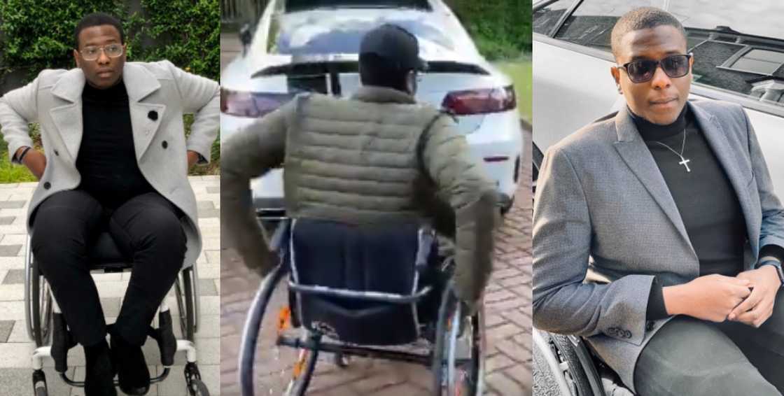 Debola Daniel: Disabled man Laments as Church Refuses him Entry with his Wheelchair Debola Daniel: Disabled man Laments as Church Refuses him Entry with his Wheelchair