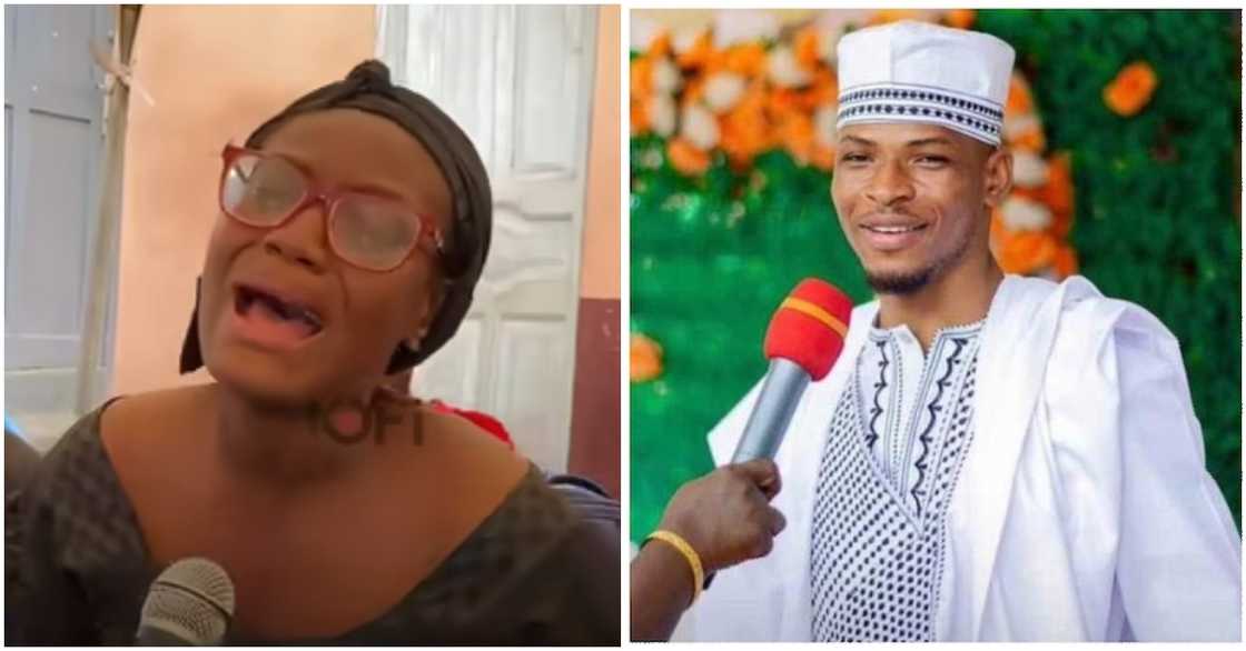 Lance Corporal Callistus Amoah's wife Lance Corporal Callistus Amoah's wife