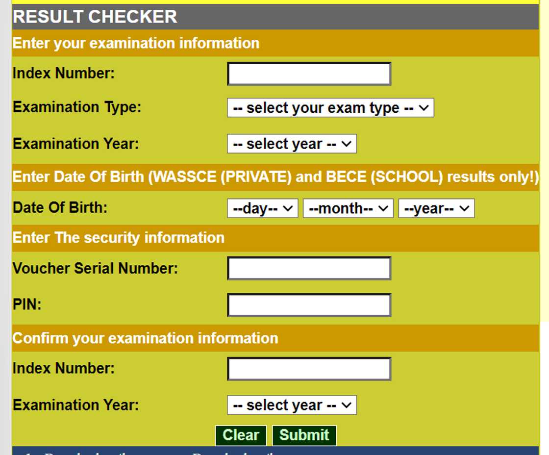 WASSCE results checker portal WASSCE results checker portal