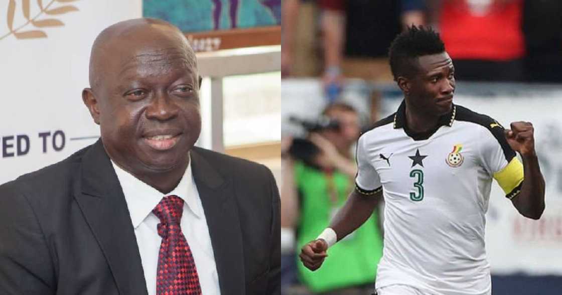 Seasoned sports writer Kwabena Yeboah tells GFA to send Asamoah Gyan to next AFCON