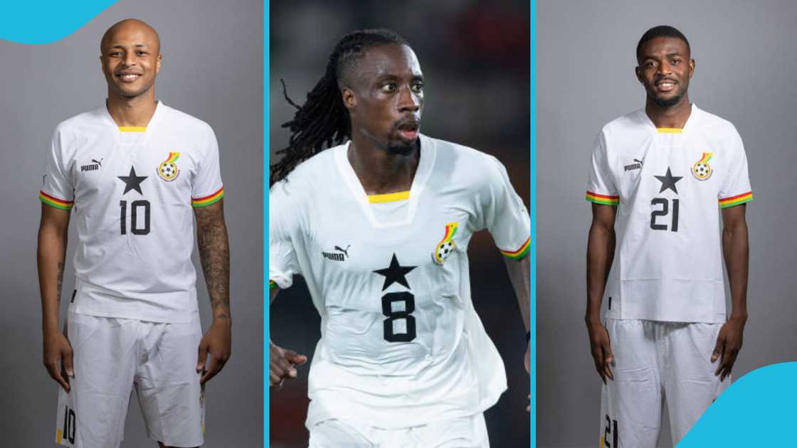 Andre Ayew, Majeed Ashimeru and Abdul Samed to make Ghana return. Andre Ayew, Majeed Ashimeru and Abdul Samed to make Ghana return.