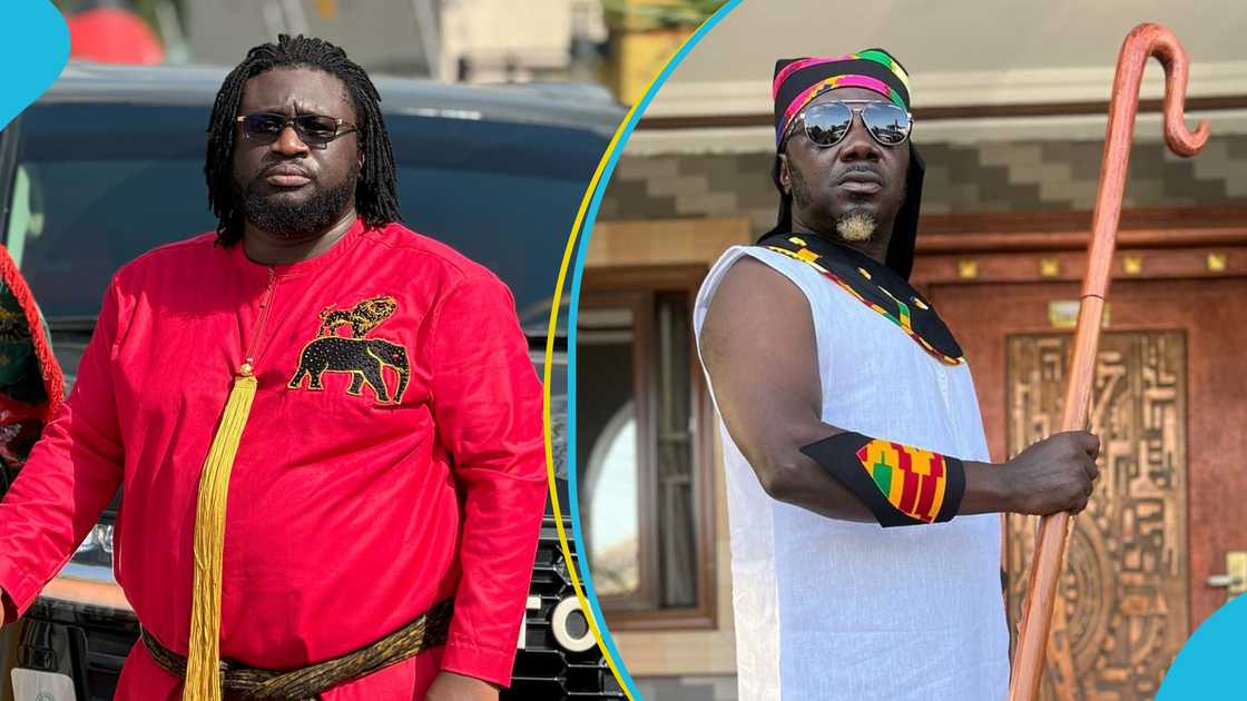 Ajagurajah, Osebo the Zaraman, Fashion king, Fashion icon, Ghana fashion, Fashion feud Ajagurajah, Osebo the Zaraman, Fashion king, Fashion icon, Ghana fashion, Fashion feud
