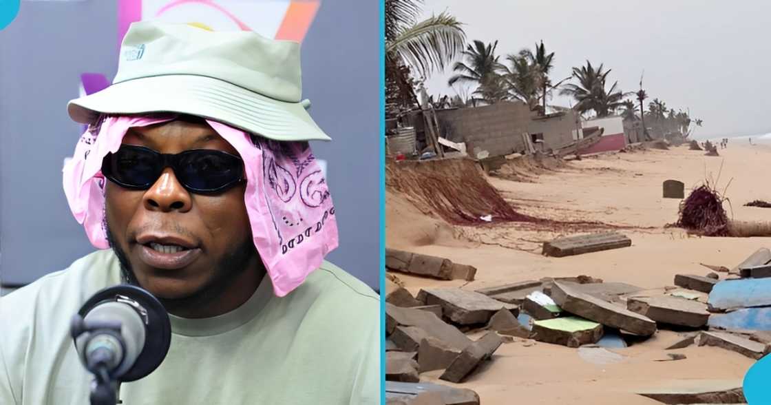 Ayigbe Edem, Ghanaian rapper, Tidal wave, Volta Region, President Mahama Ayigbe Edem, Ghanaian rapper, Tidal wave, Volta Region, President Mahama