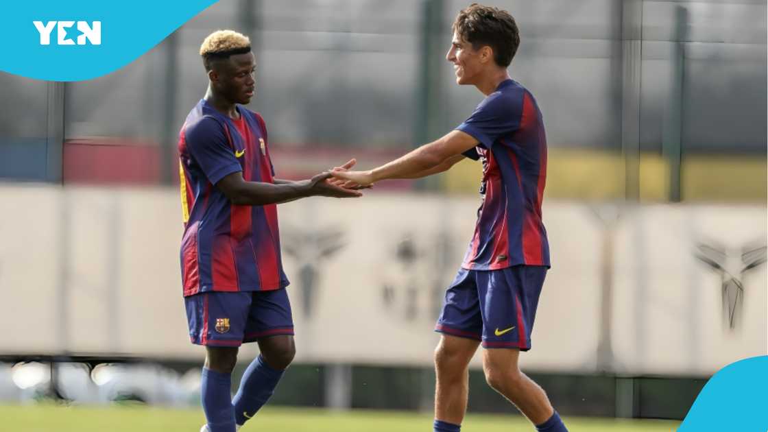 Abdul Aziz Issah, Dreams FC, Atletic Lleida, Barca Atletic, Ciutat Esportiva. Abdul Aziz Issah, Dreams FC, Atletic Lleida, Barca Atletic, Ciutat Esportiva.